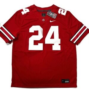 Nike Ohio State Buckeyes Jersey Mens XL Red #24 Bryan New NWT Football College